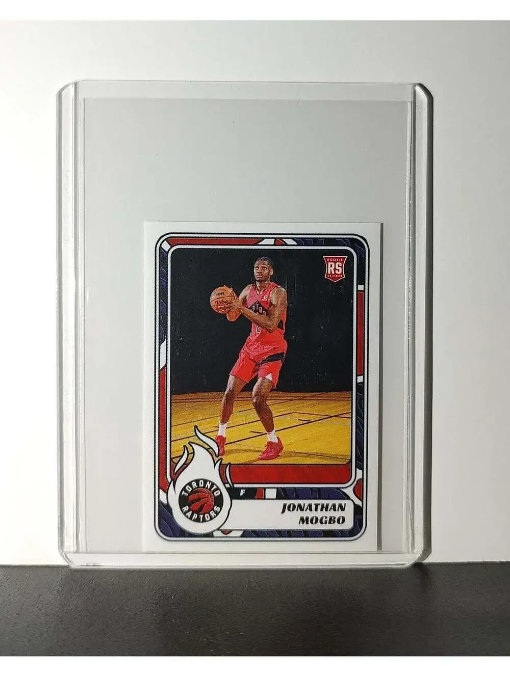 Jonathan Mogbo 2024-25 Panini NBA #276 Sticker Card Toronto Raptors